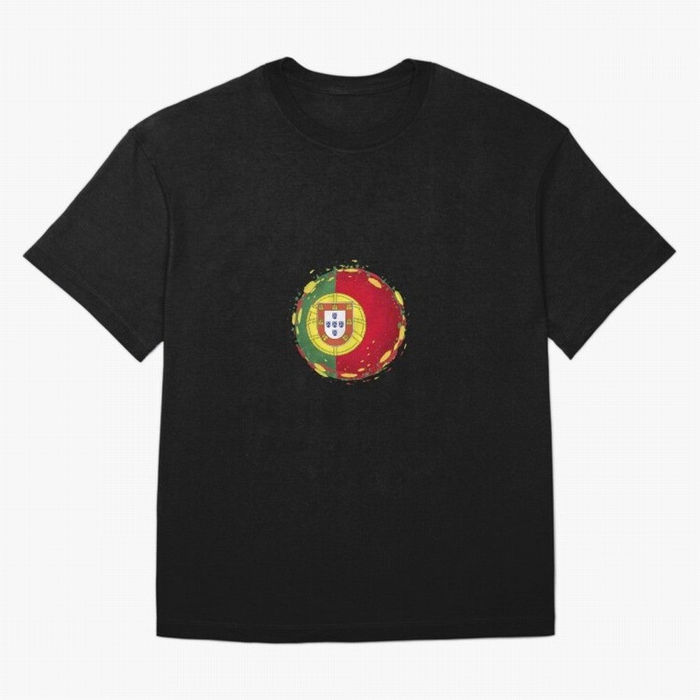 Portugal Oversized T-Shirt Celebrate Golden Goal Energy in FIFA World Cup 2026 Group Stage for Fans of Messi and Cristiano Ronaldo and Argentina, Bringing Match Day Excitement, Supporter Culture, Golden Goals and Global Football Passion; Great for