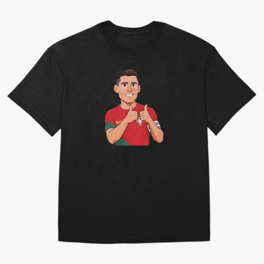 World CUP Cristiano Oversized T-Shirt Bring Supporter Culture to Global Football Passion for FIFA World Cup 2026 Group Stage, Featuring Messi and Cristiano Ronaldo, Brazil, Portugal and Argentina, Supporter Pride, Iconic Celebrations, Legendary