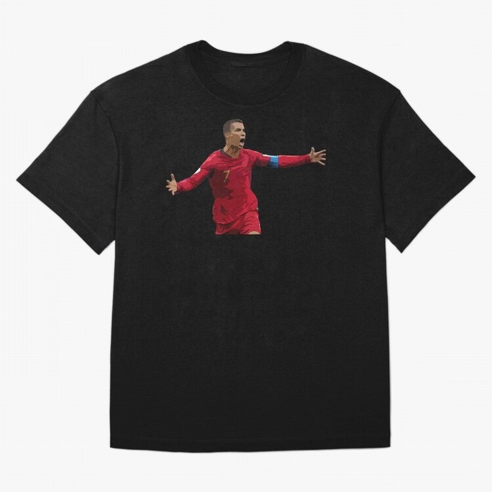 Cristiano Ronaldo Oversized T-Shirt Carry the Colors and Pride of FIFA World Cup 2026 USA Canada Mexico Connected to Mbappe and Neymar, Argentina Energy, Stadium Memories, Football Loyalty, International Chants and Championship Tradition; Perfect