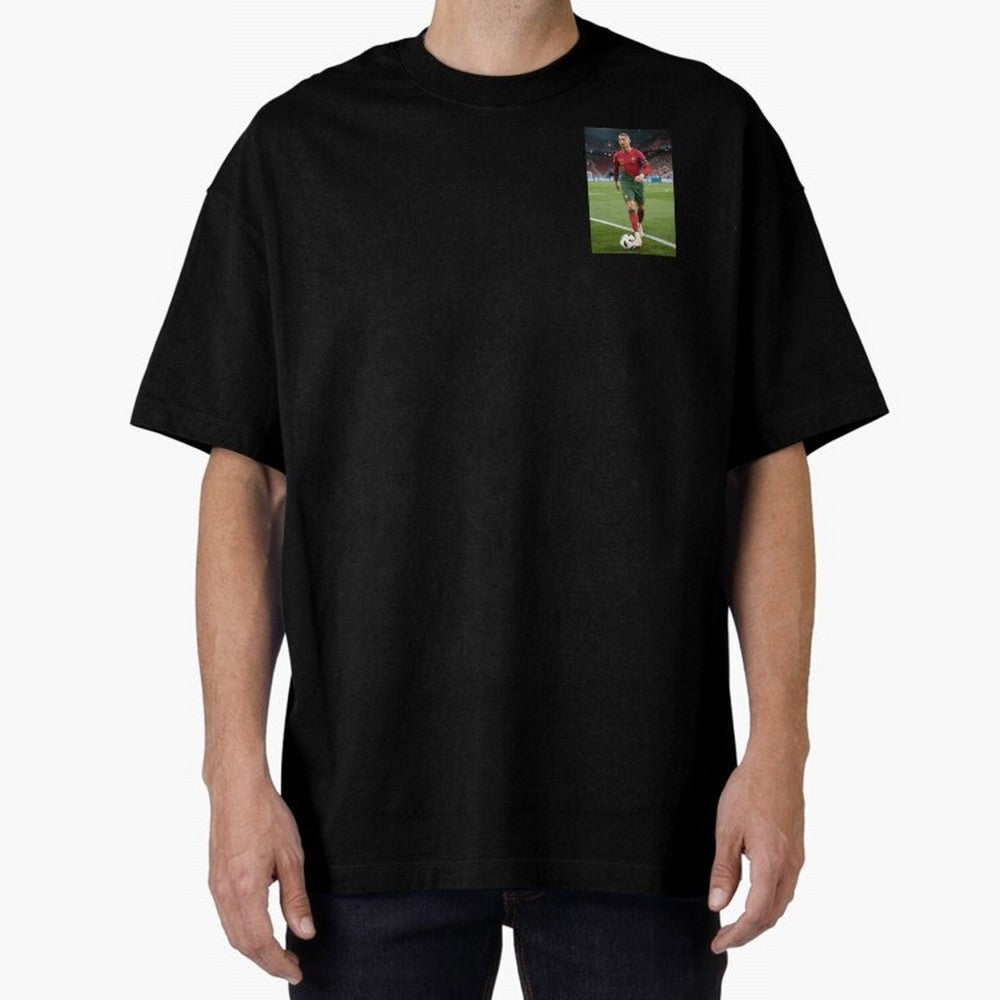 CR7 Oversized T-Shirt Celebrate Unforgettable Nights in Global Football Passion for FIFA World Cup 2026 USA Canada Mexico, Connected to Neymar, Haaland and Cristiano Ronaldo, Germany, Championship Spirit, Famous Goals, Roaring Crowds and