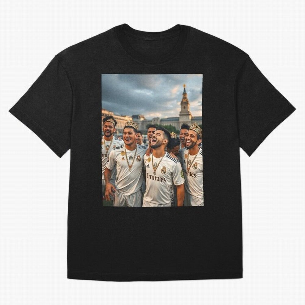 Derb¨ª Real Madrid Oversized T-Shirt Celebrate the Magic of Match Day Hype around FIFA World Cup 2026, Messi, France, Worldwide Fan Energy, Dramatic Goals, Stadium Lights and Championship Celebrations; Great for Supporters Who Love Legendary