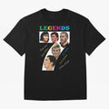 LEGENDS OF FOOTBALL Oversized T-Shirt Keep the Match Day Mood of the FIFA World Cup 2026 USA Canada Mexico Journey through CR7 Highlights, England Pride, Classic Soccer Heritage, Championship Pressure, Fan Loyalty and International Pride; Perfect