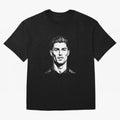 Cristiano Ronaldo Oversized T-Shirt Honor the Football Icons of Global Football Passion for FIFA World Cup 2026 USA Canada Mexico, Capturing Mbappe, Brazil, Portugal and Argentina, Sports Nostalgia, International Competition, Famous Players and