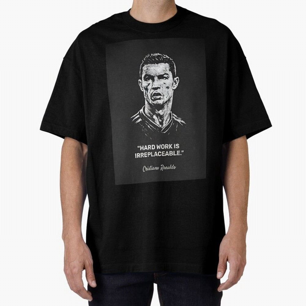 Cristiano Ronaldo Oversized T-Shirt Celebrate Every Goal in FIFA World Cup 2026 USA Canada Mexico Spirit, Featuring Spain, Haaland and Mbappe, Supporter Pride, Iconic Celebrations, Legendary Names and Global Match Day Energy; Great for Supporters