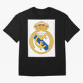 Real Madrid Gold Oversized T-Shirt Feel the FIFA World Cup 2026 Journey through CR7 Highlights, Argentina and Brazil Pride, Retro Football Energy, Iconic Rivalries, Trophy Chase Drama and Stadium Atmosphere; Ideal for Football Dads, Football Moms,