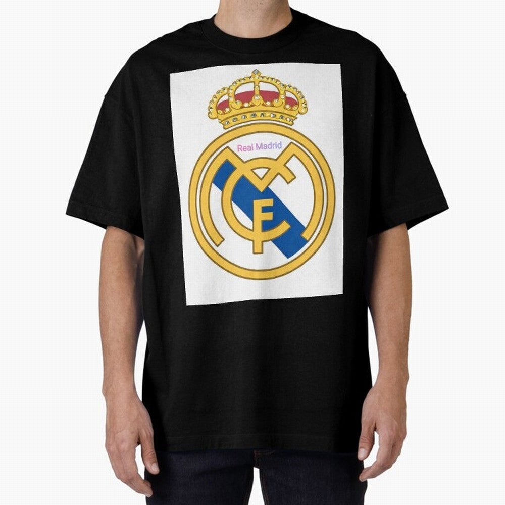 Real Madrid Gold Oversized T-Shirt Feel the FIFA World Cup 2026 Journey through CR7 Highlights, Argentina and Brazil Pride, Retro Football Energy, Iconic Rivalries, Trophy Chase Drama and Stadium Atmosphere; Ideal for Football Dads, Football Moms,