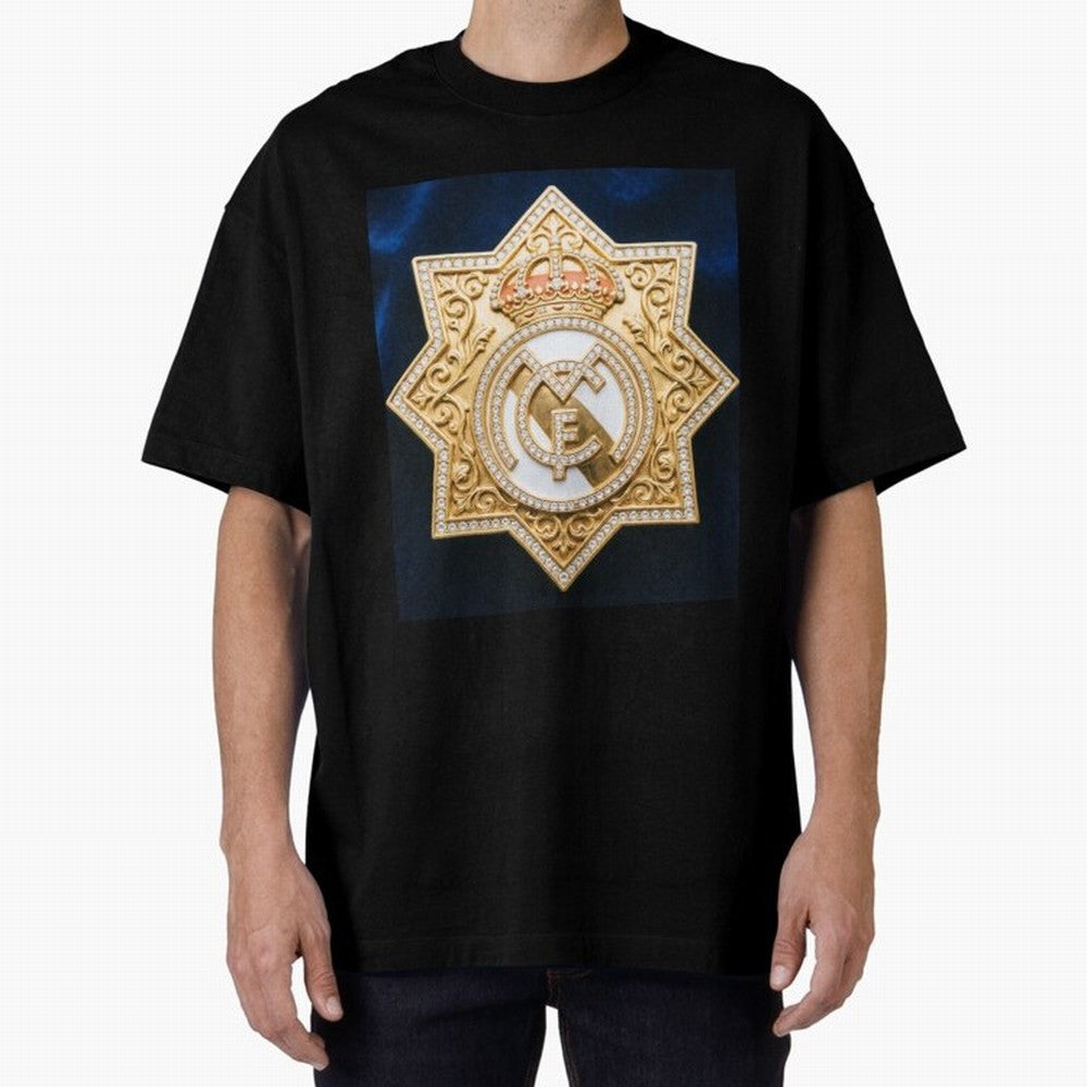 Escudo del Realma Oversized T-Shirt Make Game Day About FIFA World Cup 2026 Group Stage Driven by Messi, Argentina, France and Brazil Energy, Fan Favorite Moments, National Team Passion, Big Match Drama and Soccer History; Great for Watch Parties,