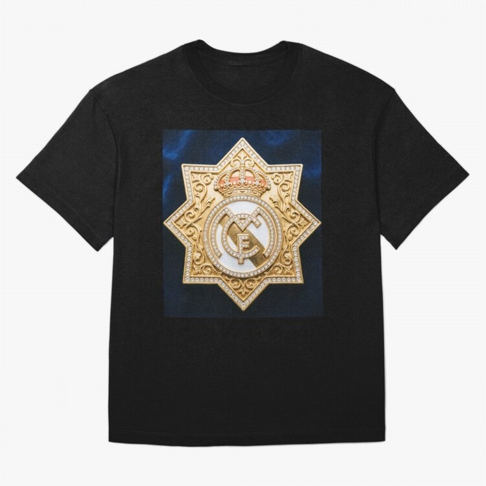 Escudo del Realma Oversized T-Shirt Make Game Day About FIFA World Cup 2026 Group Stage Driven by Messi, Argentina, France and Brazil Energy, Fan Favorite Moments, National Team Passion, Big Match Drama and Soccer History; Great for Watch Parties,