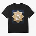 Escudo del Realma Oversized T-Shirt Make Game Day About FIFA World Cup 2026 Group Stage Driven by Messi, Argentina, France and Brazil Energy, Fan Favorite Moments, National Team Passion, Big Match Drama and Soccer History; Great for Watch Parties,