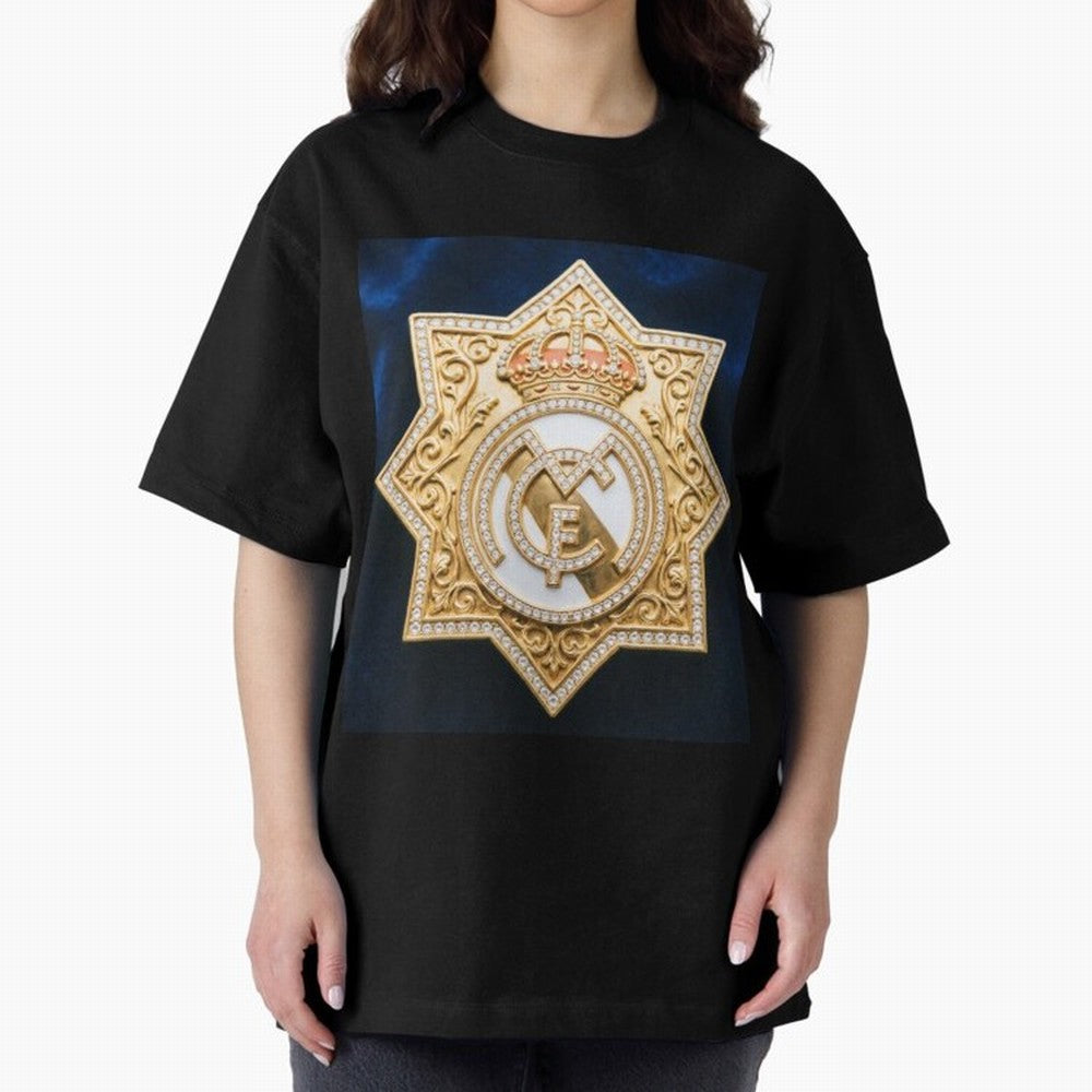 Escudo del Realma Oversized T-Shirt Make Game Day About FIFA World Cup 2026 Group Stage Driven by Messi, Argentina, France and Brazil Energy, Fan Favorite Moments, National Team Passion, Big Match Drama and Soccer History; Great for Watch Parties,
