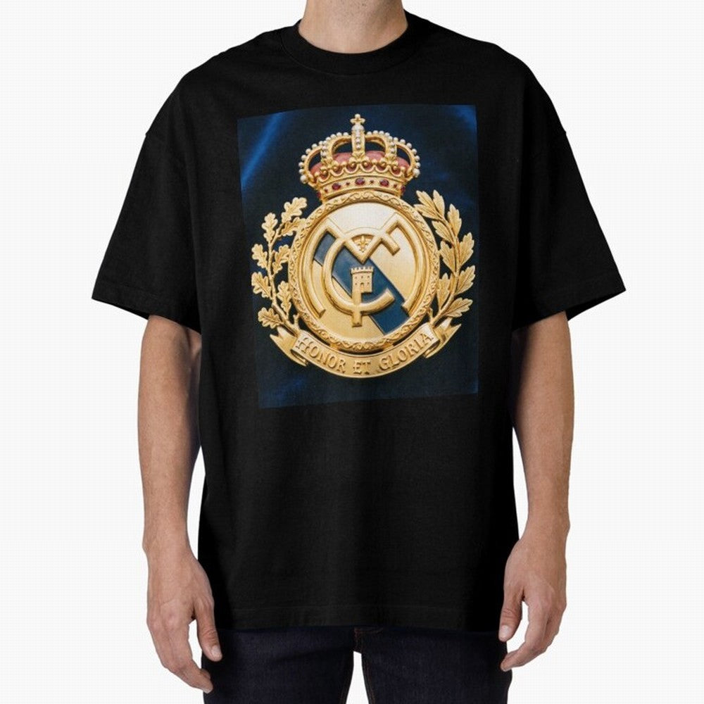 Madrid Honor y Gloria Oversized T-Shirt Bring Stadium Energy to the FIFA World Cup 2026 Group Stage Journey through Messi and Cristiano Ronaldo Highlights, Portugal Pride, Global Supporter Spirit, Legendary Goals, National Colors and Tournament