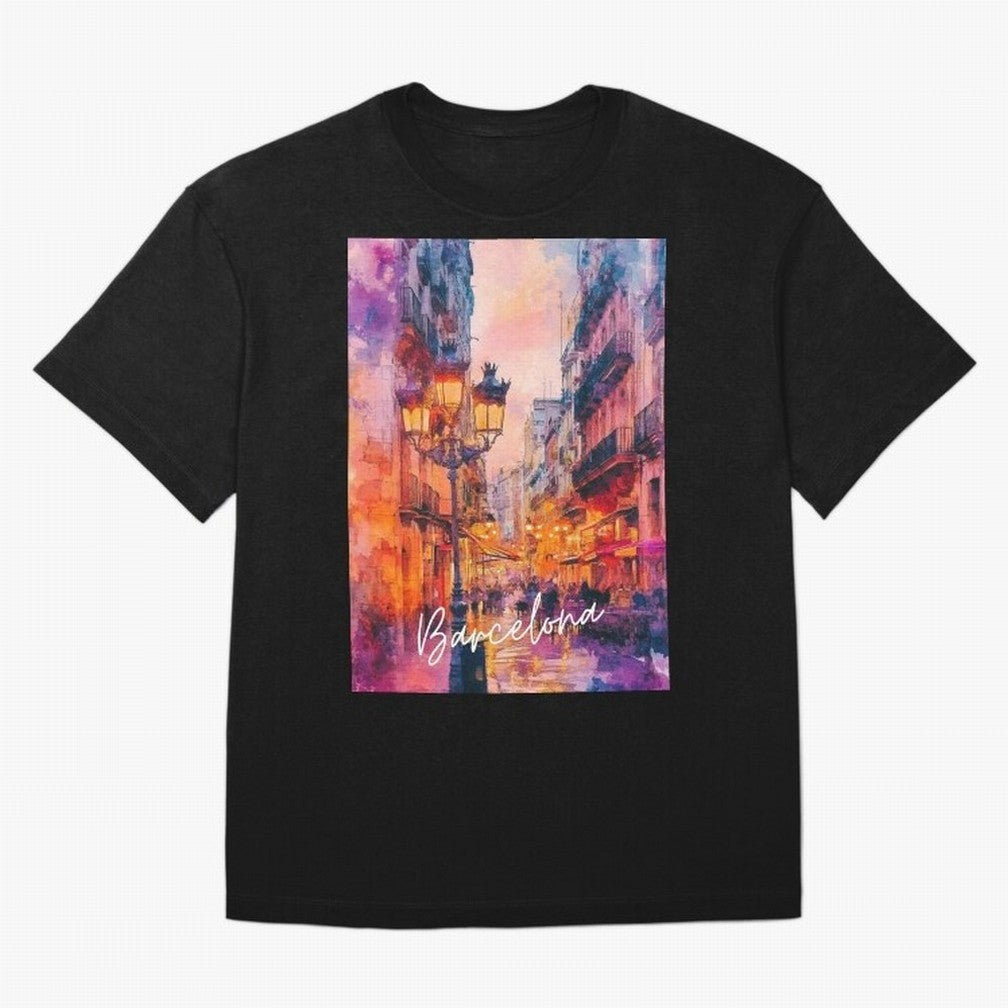 Barcelona Oversized T-Shirt Represent the Passion of FIFA World Cup 2026 Group Stage Spirit, Featuring Portugal, Haaland and Mbappe, Football Passion, Legendary Performances, Festival Vibes and Supporter Community; Created for Match Day Parties,