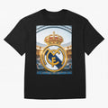 Realeza Madridista Oversized T-Shirt Bring Stadium Energy to FIFA World Cup 2026 Spirit, with Netherlands, Messi, Stadium Memories, Football Loyalty, International Chants and Championship Tradition; Great for Supporters Who Love Legendary Players,