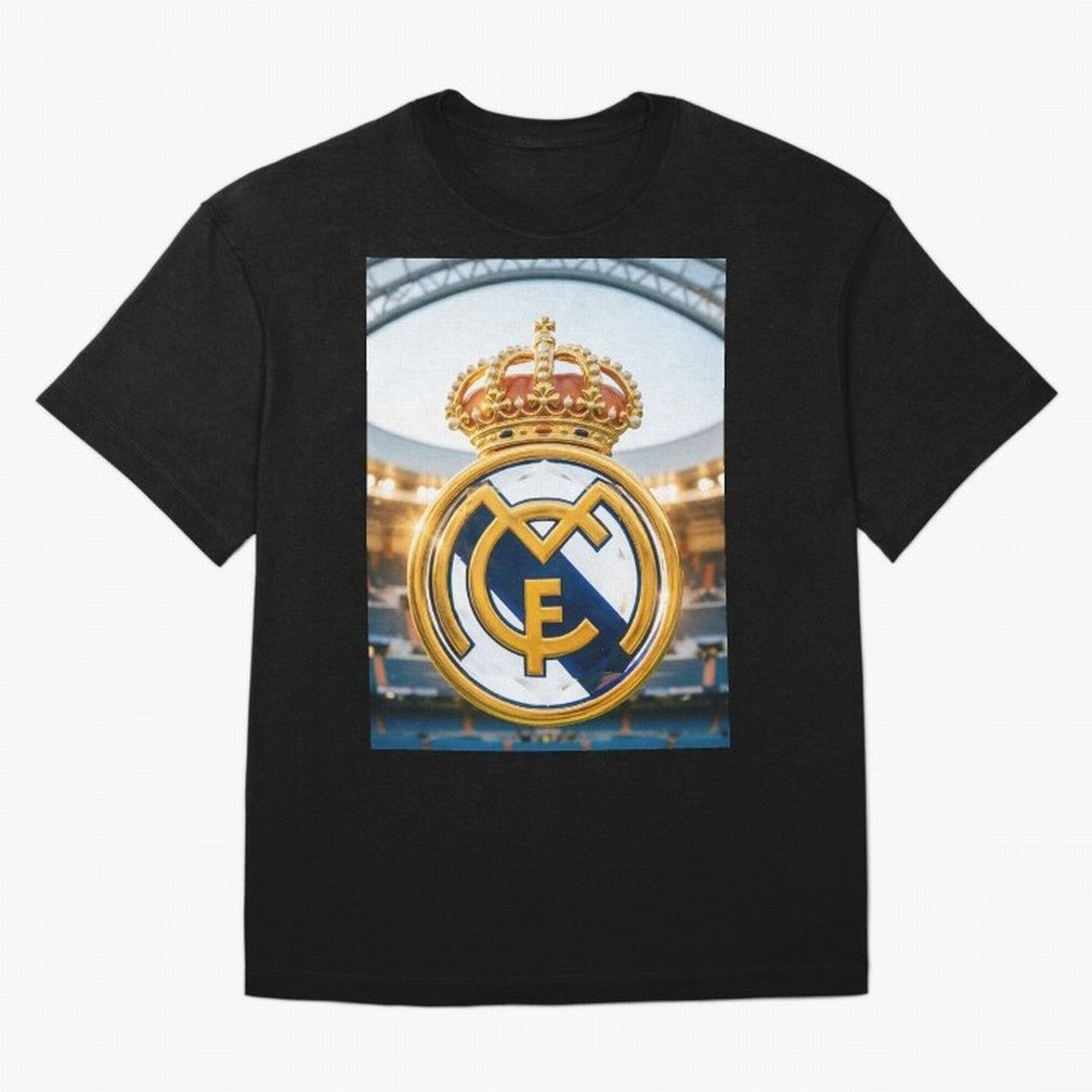 Realeza Madridista Oversized T-Shirt Bring Stadium Energy to FIFA World Cup 2026 Spirit, with Netherlands, Messi, Stadium Memories, Football Loyalty, International Chants and Championship Tradition; Great for Supporters Who Love Legendary Players,