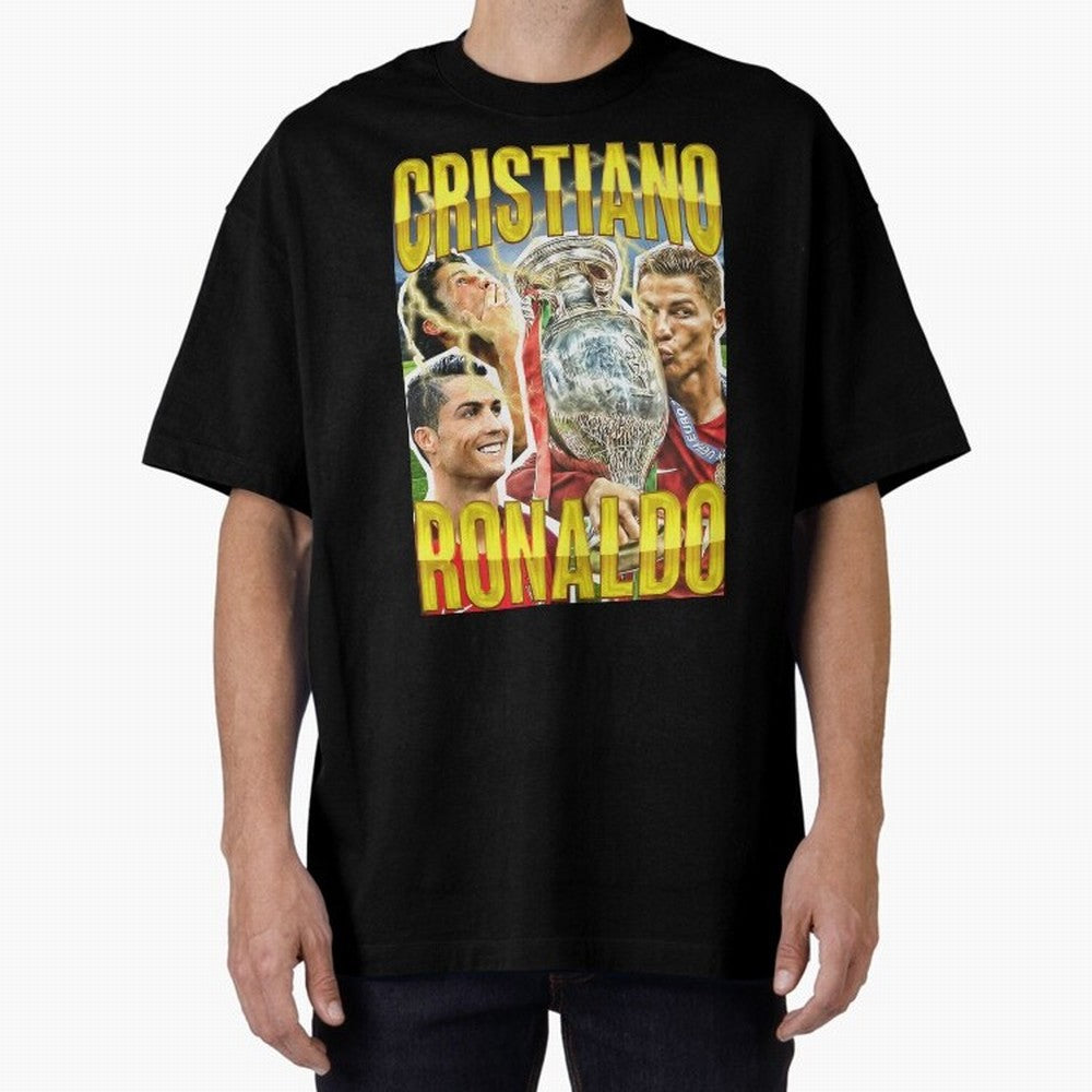 Cristiano Ronaldo Cr7 Siuuu El Bicho Oversized T-Shirt Show Your Love for FIFA World Cup 2026 Filled with CR7 and Messi, Netherlands Energy, Global Supporter Spirit, Legendary Goals, National Colors and Tournament Celebration; Built for Supporters