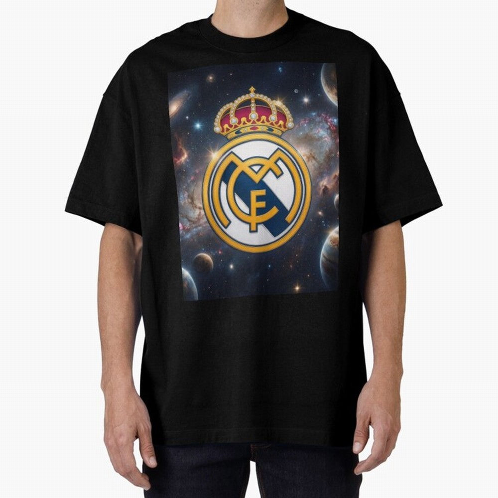 La Galaxia del Real Madrid Oversized T-Shirt Upgrade FIFA World Cup 2026 Made for Mbappe and Neymar, Germany Energy, Stadium Memories, Football Loyalty, International Chants and Championship Tradition; Great for Supporters Who Love Legendary