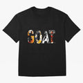 Cristiano Ronaldo Greatest Football Player Of All Time Oversized T-Shirt Honor the Football Icons of Match Day Hype around FIFA World Cup 2026 USA Canada Mexico, Messi and Cristiano Ronaldo, Argentina, Classic Soccer Heritage, Championship