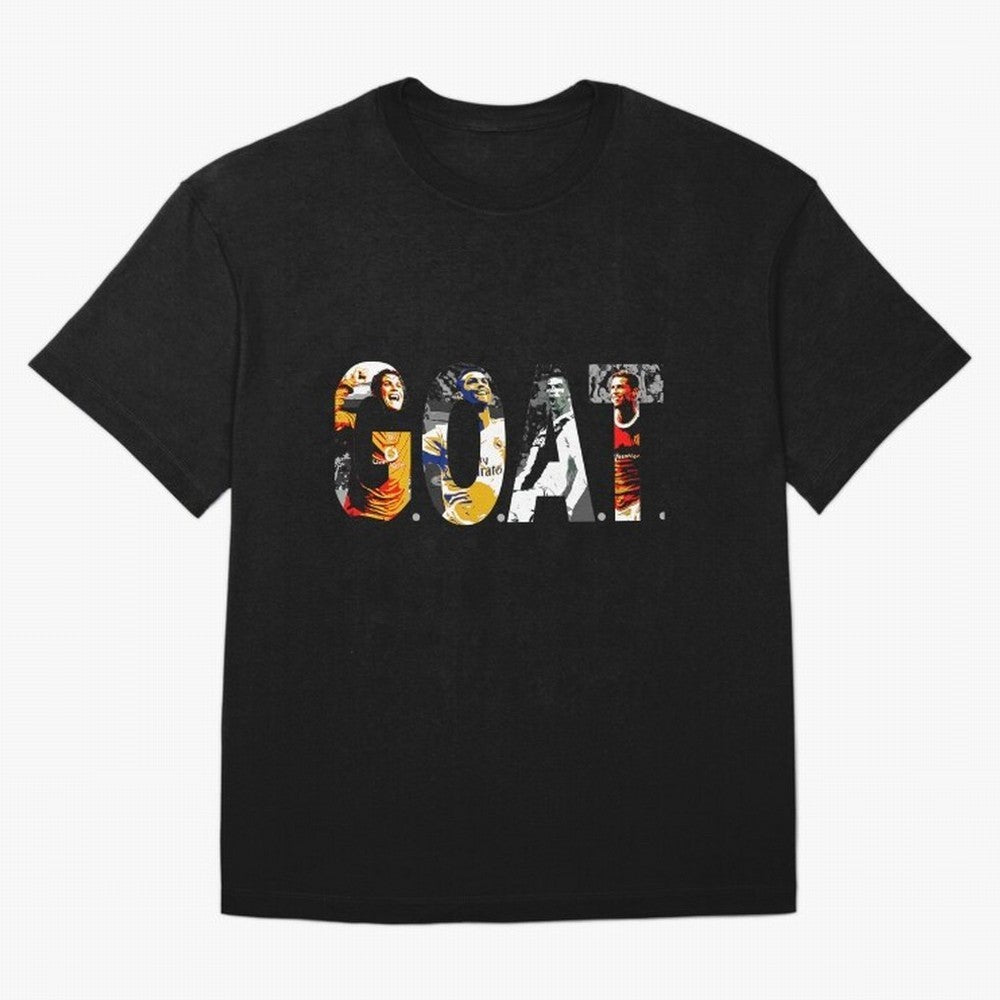 Cristiano Ronaldo Greatest Football Player Of All Time Oversized T-Shirt Honor the Football Icons of Match Day Hype around FIFA World Cup 2026 USA Canada Mexico, Messi and Cristiano Ronaldo, Argentina, Classic Soccer Heritage, Championship