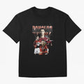 Cr7 footballer portuguese Oversized T-Shirt Honor Football Greatness during FIFA World Cup 2026 Featuring Messi, France and Portugal Energy, Classic Soccer Heritage, Championship Pressure, Fan Loyalty and International Pride; Ideal for Football