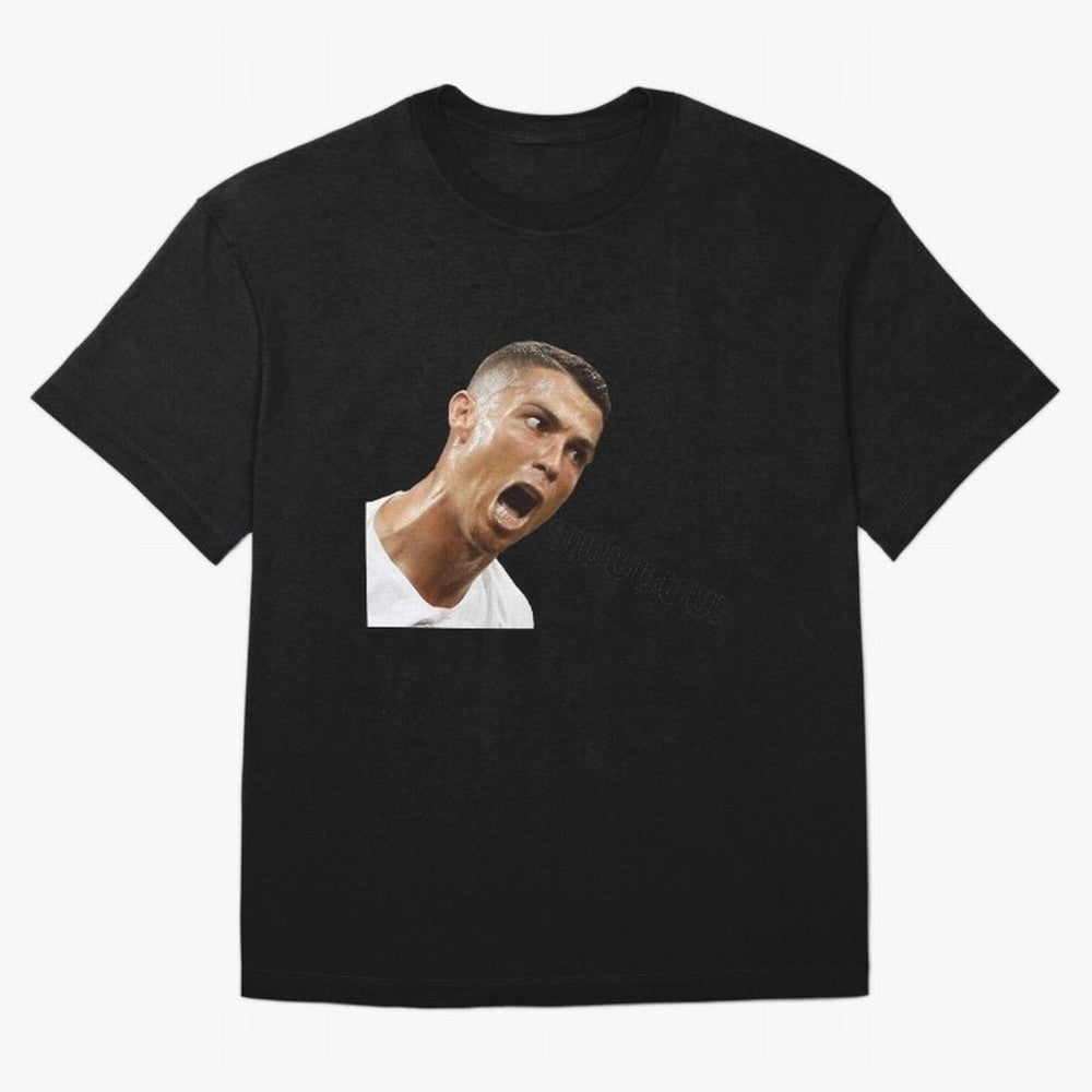 Cristiano Ronaldo Siuuu Oversized T-Shirt Refresh Match Day Hype around FIFA World Cup 2026 USA Canada Mexico, Messi, France and Portugal, Football Festival Excitement, Trophy Ambitions, Country Rivalries and Star Player Buzz; Perfect for Fans,