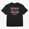 Australian United Fan Club Oversized T-Shirt Show Championship Spirit for Match Day Hype around FIFA World Cup 2026 USA Canada Mexico, Messi, Neymar and Mbappe, England, Stadium Chants, National Pride, Trophy Dreams and Unforgettable Football