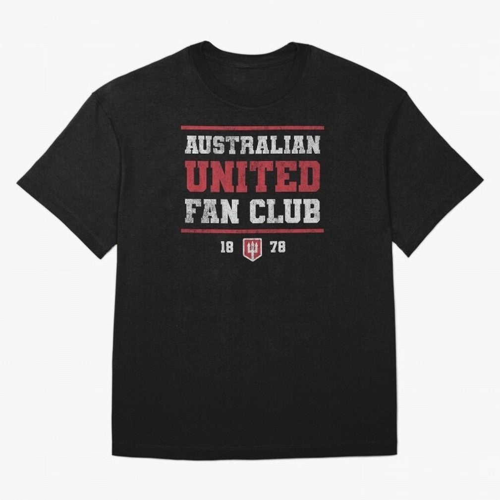 Australian United Fan Club Oversized T-Shirt Show Championship Spirit for Match Day Hype around FIFA World Cup 2026 USA Canada Mexico, Messi, Neymar and Mbappe, England, Stadium Chants, National Pride, Trophy Dreams and Unforgettable Football