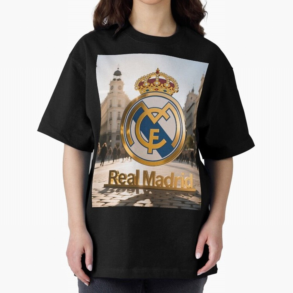 As¨ª as¨ª as¨ª Gana el Madrid Oversized T-Shirt Wear the Spirit of Match Day Hype around FIFA World Cup 2026 USA Canada Mexico, Haaland, Portugal, Spain and Germany, Vintage Soccer Flavor, Modern Football Stars, National Flags and Final Night