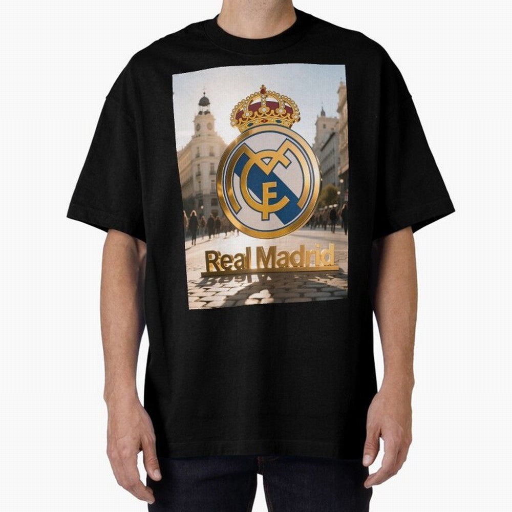 As¨ª as¨ª as¨ª Gana el Madrid Oversized T-Shirt Wear the Spirit of Match Day Hype around FIFA World Cup 2026 USA Canada Mexico, Haaland, Portugal, Spain and Germany, Vintage Soccer Flavor, Modern Football Stars, National Flags and Final Night
