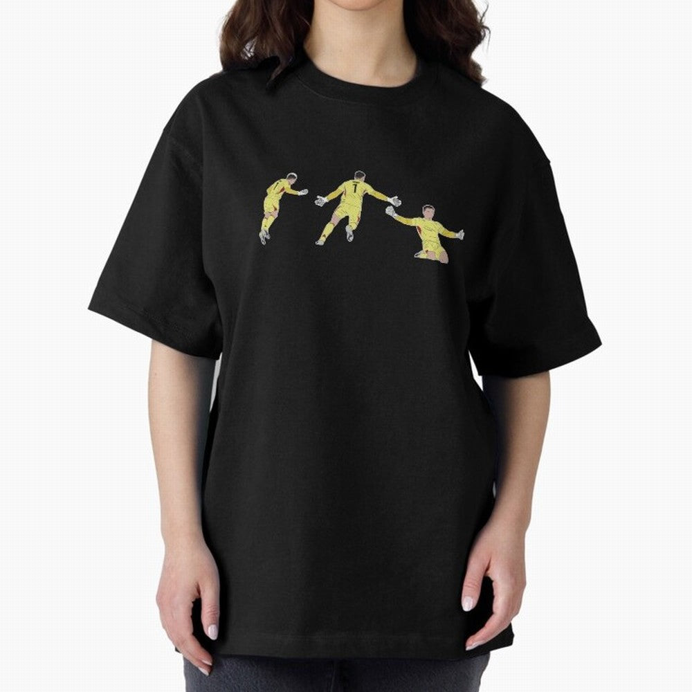 Anatoliy Trubin Last Minute Header Goal Celebration Oversized T-Shirt Make Game Day About FIFA World Cup 2026 USA Canada Mexico Spirit, Made for France and Portugal, Messi, Neymar and Mbappe, Match Day Excitement, Supporter Culture, Golden Goals