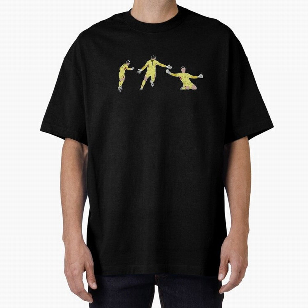 Anatoliy Trubin Last Minute Header Goal Celebration Oversized T-Shirt Make Game Day About FIFA World Cup 2026 USA Canada Mexico Spirit, Made for France and Portugal, Messi, Neymar and Mbappe, Match Day Excitement, Supporter Culture, Golden Goals