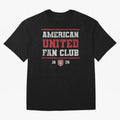American United Fan Club Oversized T-Shirt Show Up for the Glory of FIFA World Cup 2026 Group Stage Highlighting CR7 and Messi, Argentina and Brazil Energy, Match Day Excitement, Supporter Culture, Golden Goals and Global Football Passion; Ideal