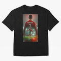 Christiano Ronaldo Oversized T-Shirt Show Match Day Excitement for Match Day Hype around FIFA World Cup 2026, CR7 and Messi, Spain, Championship Spirit, Famous Goals, Roaring Crowds and International Football Unity; Great for Watch Parties, Sports