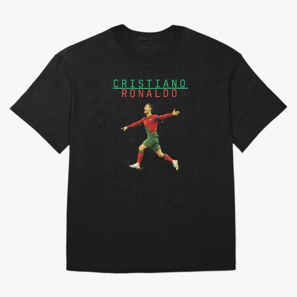 Ronaldo Oversized T-Shirt Honor the Football Icons of the FIFA World Cup 2026 USA Canada Mexico Journey through Messi Highlights, Brazil Pride, Stadium Chants, National Pride, Trophy Dreams and Unforgettable Football Memories; Ideal for Football