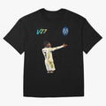 Vini Jr Oversized T-Shirt Build Match Day Hype around FIFA World Cup 2026 USA Canada Mexico, Mbappe and Neymar, Germany, Football Festival Excitement, Trophy Ambitions, Country Rivalries and Star Player Buzz; Built for Supporters Chasing Trophy