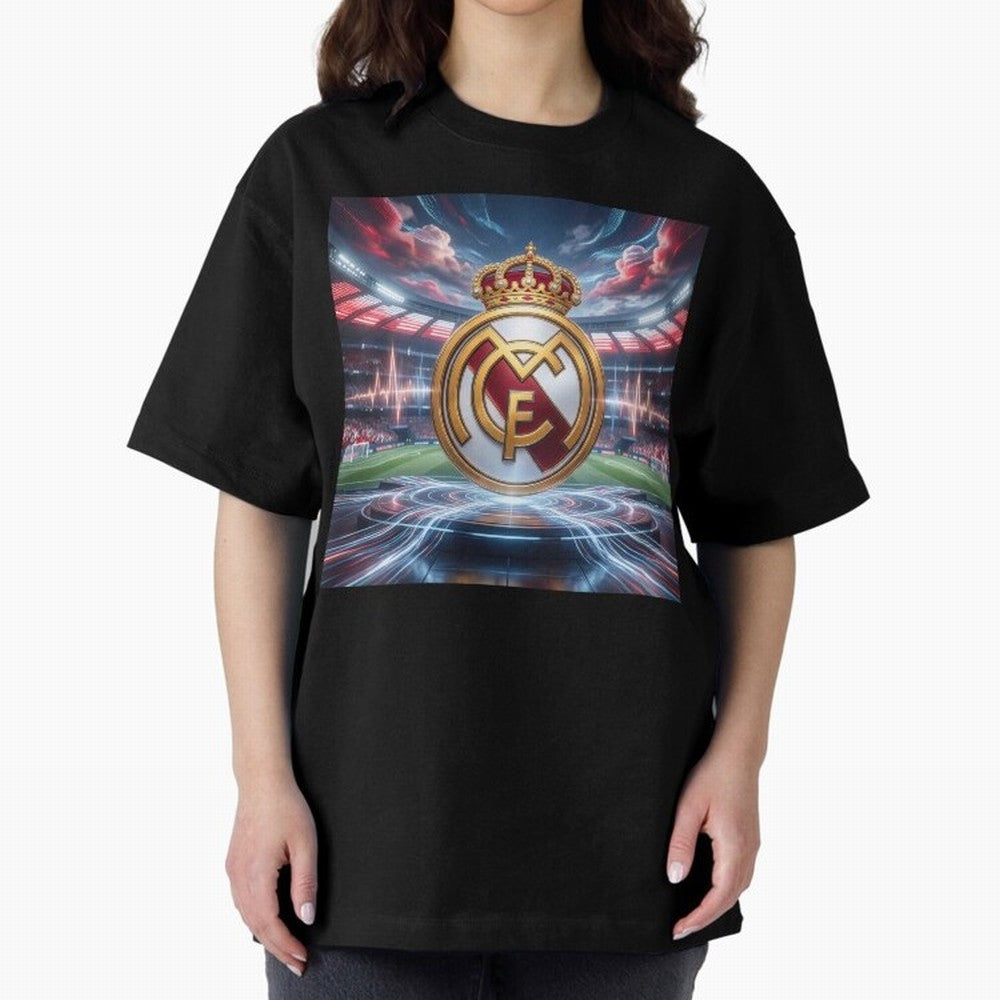 Los Campeones del Bernab¨¦u Oversized T-Shirt Fuel Your Fan Pride for Global Football Passion for FIFA World Cup 2026 USA Canada Mexico, Celebrating Mbappe, Argentina, Sports Nostalgia, International Competition, Famous Players and Unforgettable