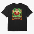 Cristiano Ronaldo Power Art Poster ¨C Legendary Football Motivation Design Oversized T-Shirt Show Your Tournament Heart for FIFA World Cup 2026 USA Canada Mexico for Fans of Mbappe and Spain and Netherlands, Bringing Game Day Rituals, Football