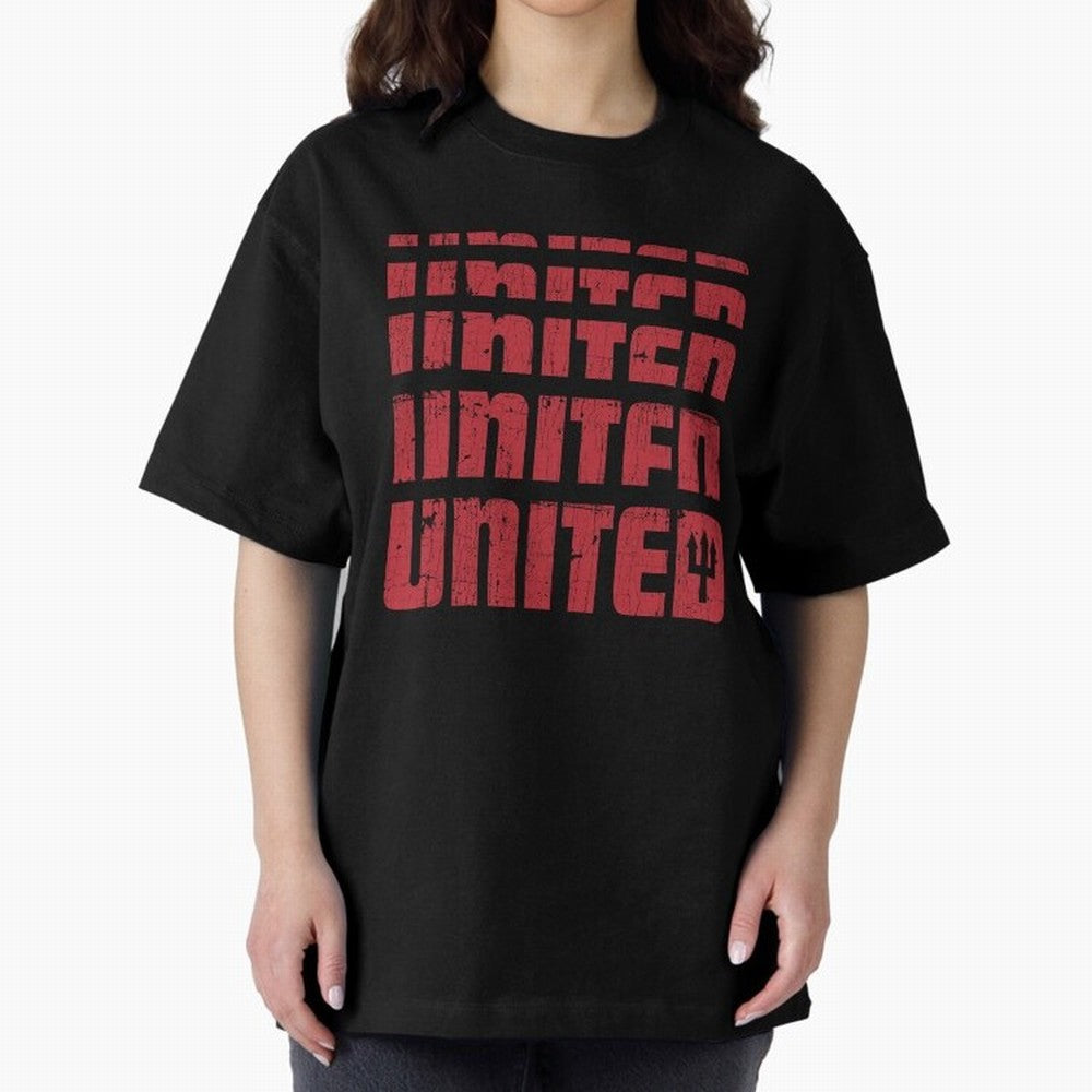 United United United Oversized T-Shirt Celebrate National Team Dreams in Global Football Passion for FIFA World Cup 2026 Group Stage, Built around Neymar, England, France and Netherlands, Global Supporter Spirit, Legendary Goals, National Colors