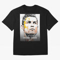 Cristiano Ronaldo Cr7 Football Soccer Player Icon Legend Power Oversized T-Shirt Stand Out with Spirit from FIFA World Cup 2026 Group Stage Spirit, with Brazil, Haaland, Football Passion, Legendary Performances, Festival Vibes and Supporter
