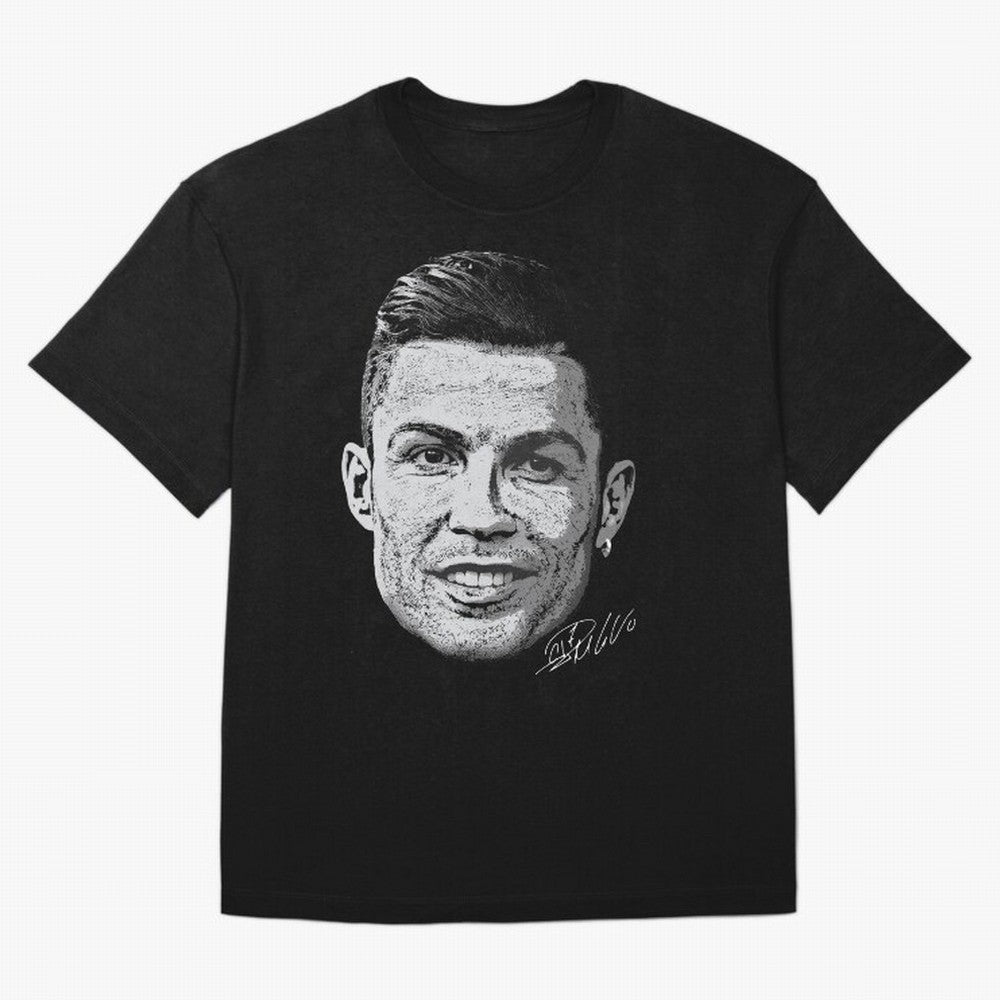 Cristiano Ronaldo Signed Oversized T-Shirt Back the Journey through Global Football Passion for FIFA World Cup 2026, Inspired by Messi, Neymar and Mbappe, Portugal, Sports Nostalgia, International Competition, Famous Players and Unforgettable