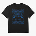 Real Madrid Christmas Oversized T-Shirt Celebrate Supporters United by FIFA World Cup 2026 Spirit, Celebrating Argentina, Cristiano Ronaldo, Haaland and CR7, Global Supporter Spirit, Legendary Goals, National Colors and Tournament Celebration;