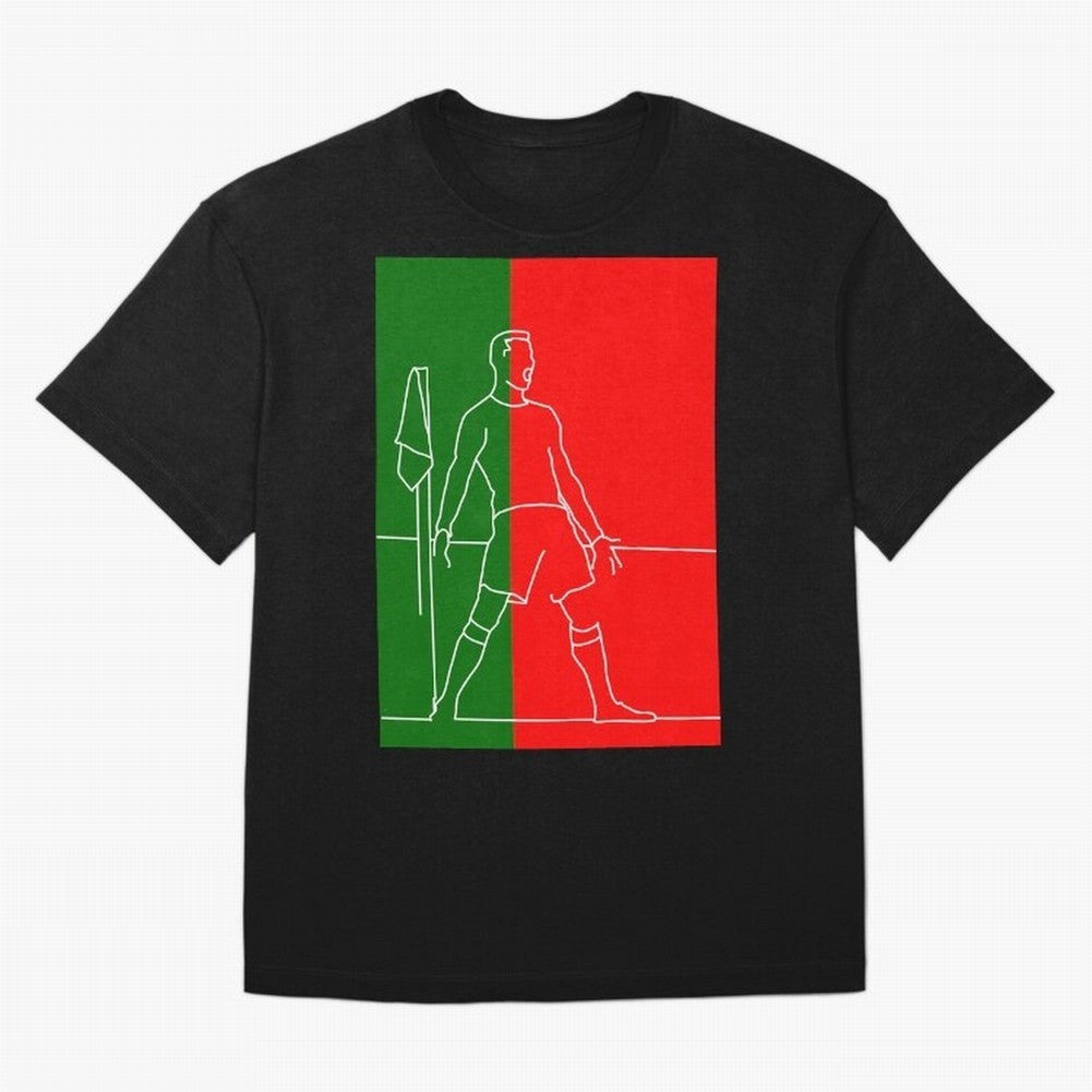 Siuuu! (color) Oversized T-Shirt Capture the FIFA World Cup 2026 Journey through CR7 and Messi Highlights, Portugal Pride, Football Passion, Legendary Performances, Festival Vibes and Supporter Community; Perfect for People Who Love Argentina,