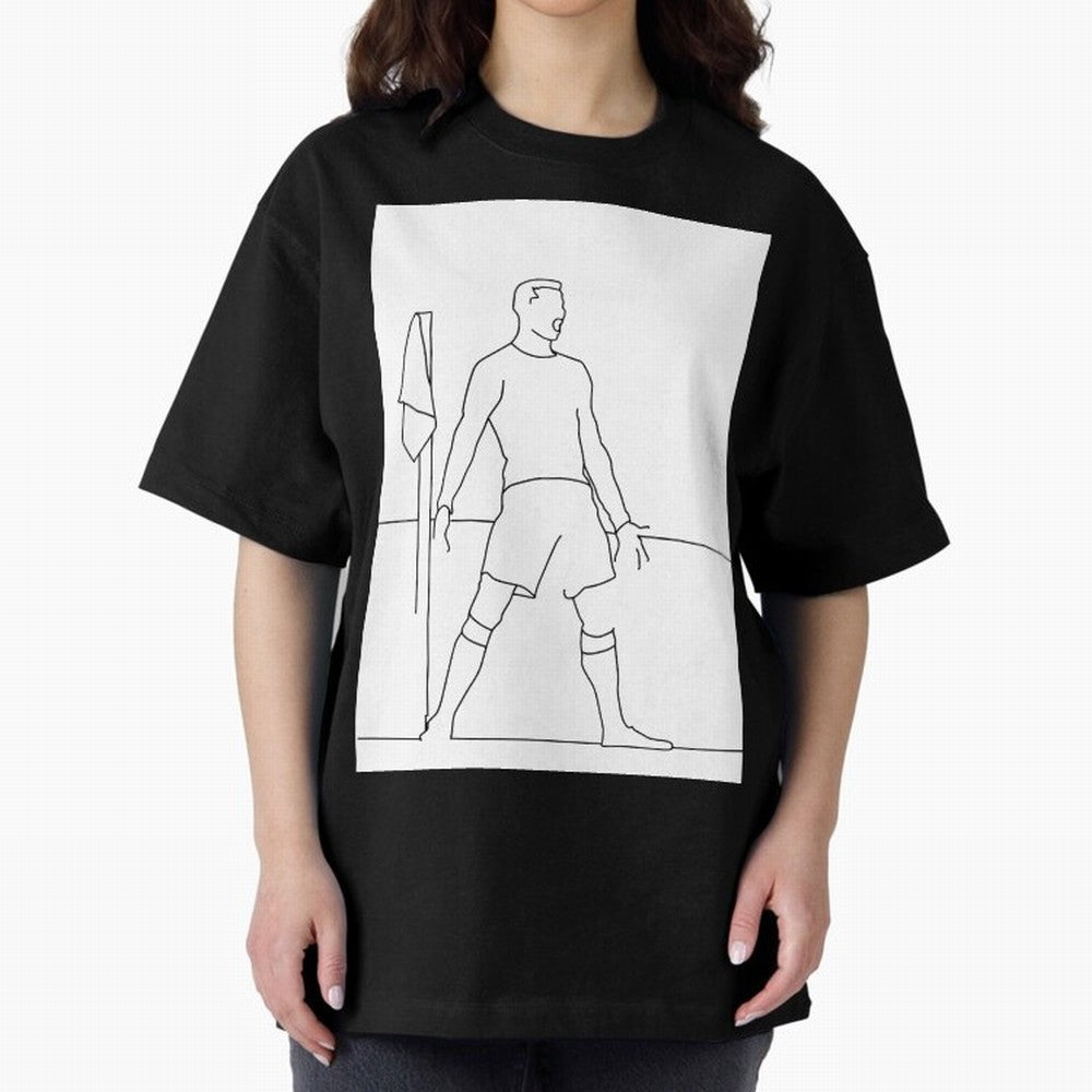 Siuuu! Oversized T-Shirt Celebrate Every Goal in FIFA World Cup 2026 USA Canada Mexico Centered on Cristiano Ronaldo, Spain and Netherlands Energy, Match Day Excitement, Supporter Culture, Golden Goals and Global Football Passion; Ideal for Fans