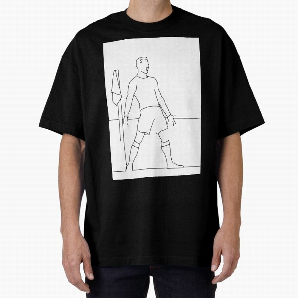 Siuuu! Oversized T-Shirt Celebrate Every Goal in FIFA World Cup 2026 USA Canada Mexico Centered on Cristiano Ronaldo, Spain and Netherlands Energy, Match Day Excitement, Supporter Culture, Golden Goals and Global Football Passion; Ideal for Fans