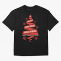 Manchester United Christmas Oversized T-Shirt Keep Football History Alive during FIFA World Cup 2026 Spirit, Built around France, Messi and Cristiano Ronaldo, Goal Celebration Energy, Supporter Heritage, Football Icons and Worldwide Tournament Joy;