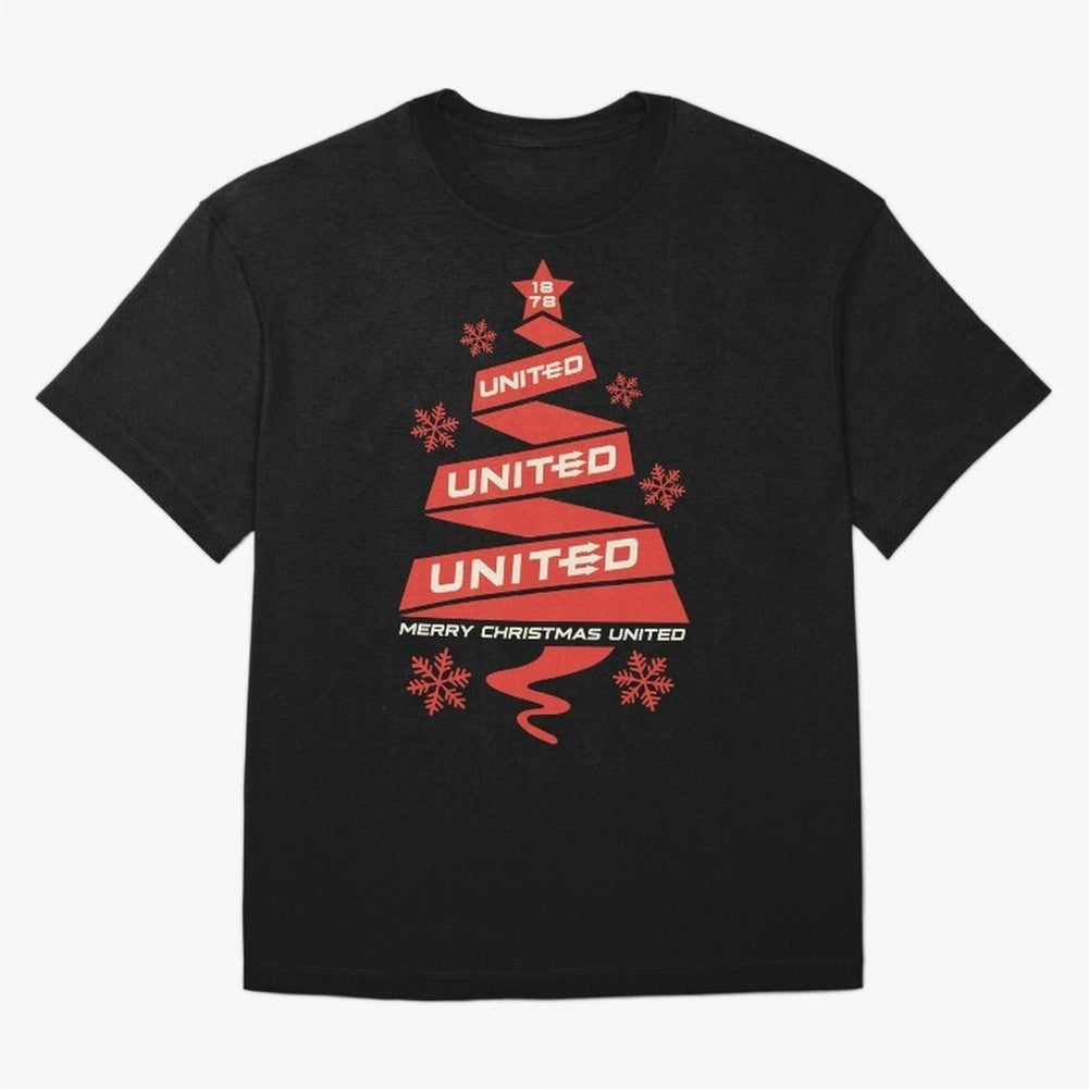 Manchester United Christmas Oversized T-Shirt Keep Football History Alive during FIFA World Cup 2026 Spirit, Built around France, Messi and Cristiano Ronaldo, Goal Celebration Energy, Supporter Heritage, Football Icons and Worldwide Tournament Joy;