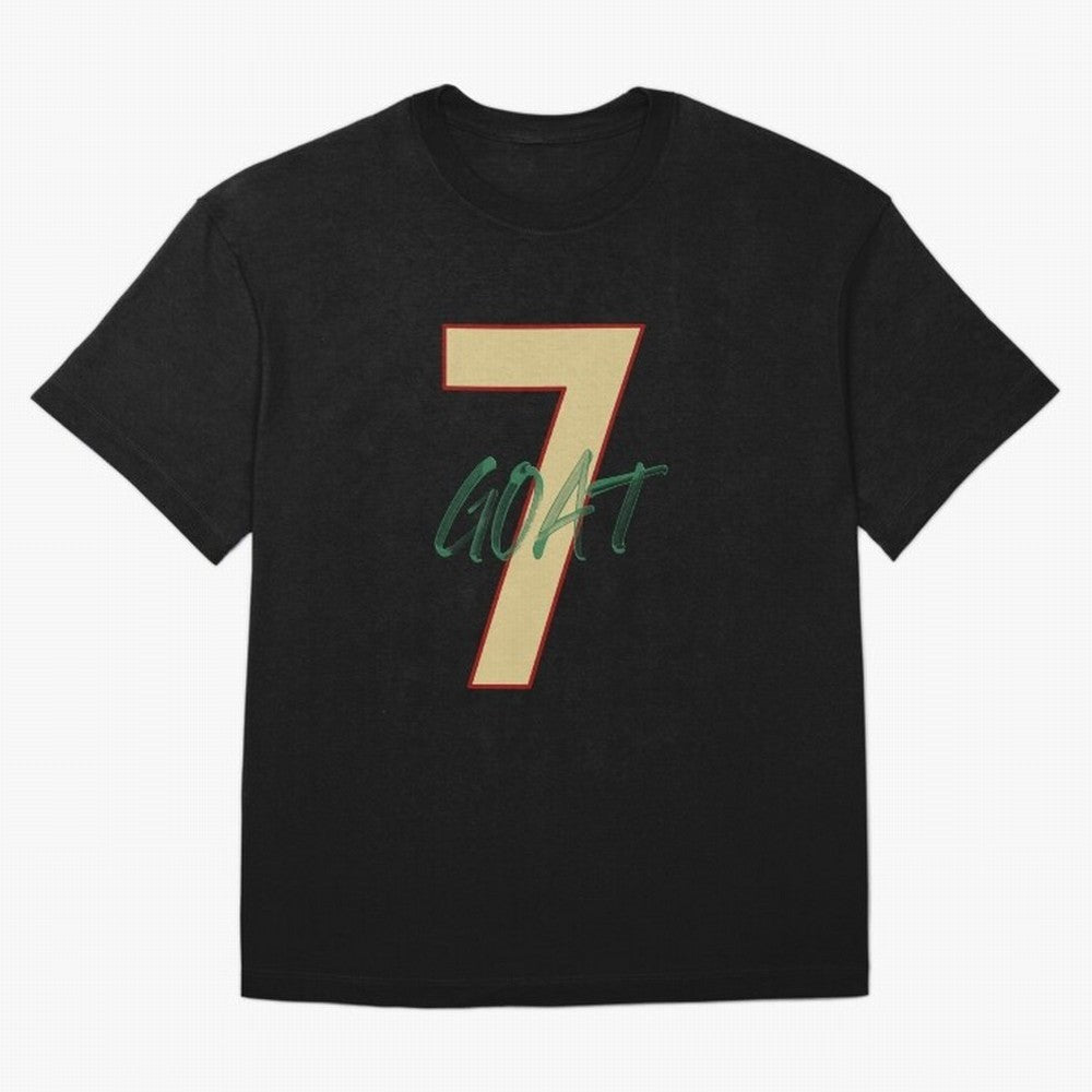 Cristiano Ronaldo 7 GOAT Football Legend Poster Art Oversized T-Shirt Turn Football Passion into Match Day Hype around FIFA World Cup 2026, Messi, Spain, Football Passion, Legendary Performances, Festival Vibes and Supporter Community; Created for