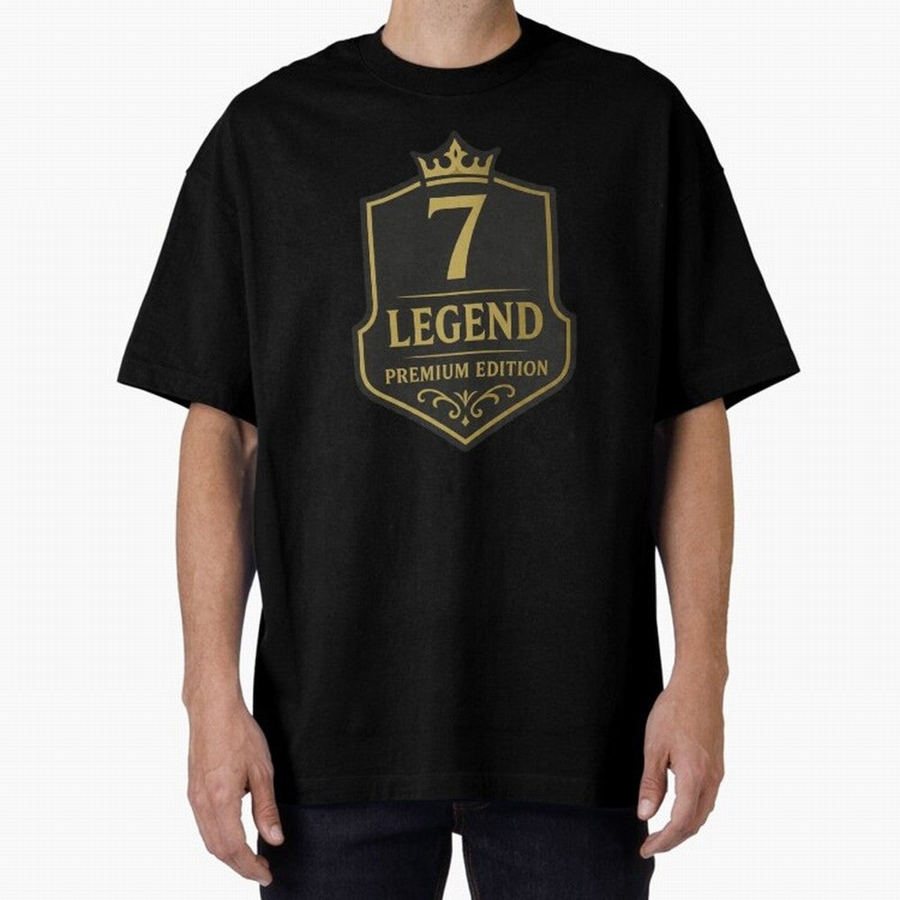 7Legend Football Inspired Number 7 T-Shirt Oversized T-Shirt Capture Stadium Memories from the FIFA World Cup 2026 USA Canada Mexico Journey through Haaland and Mbappe Highlights, Germany Pride, Football Passion, Legendary Performances, Festival
