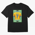 Cristiano Ronaldo Al-Nassr 8-Bit Soccer Football Oversized T-Shirt Show Love for Legendary Goals in FIFA World Cup 2026 Group Stage Spirit, Capturing France, Messi, Soccer Culture, Superstar Moments, National Team Dreams and Competitive Fire;