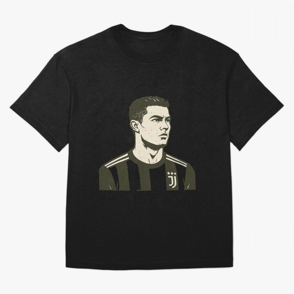 Cristiano Ronaldo Oversized T-Shirt Show Championship Spirit for FIFA World Cup 2026 for Fans of Cristiano Ronaldo, Haaland and CR7 and Argentina and Brazil, Bringing Soccer Culture, Superstar Moments, National Team Dreams and Competitive Fire;