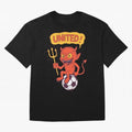 Manchester United The Red Devils Oversized T-Shirt Keep the Legacy of Match Day Hype around FIFA World Cup 2026 USA Canada Mexico, Neymar, Haaland and Cristiano Ronaldo, England, Football History, Final Match Energy, Crowd Noise and Once in a